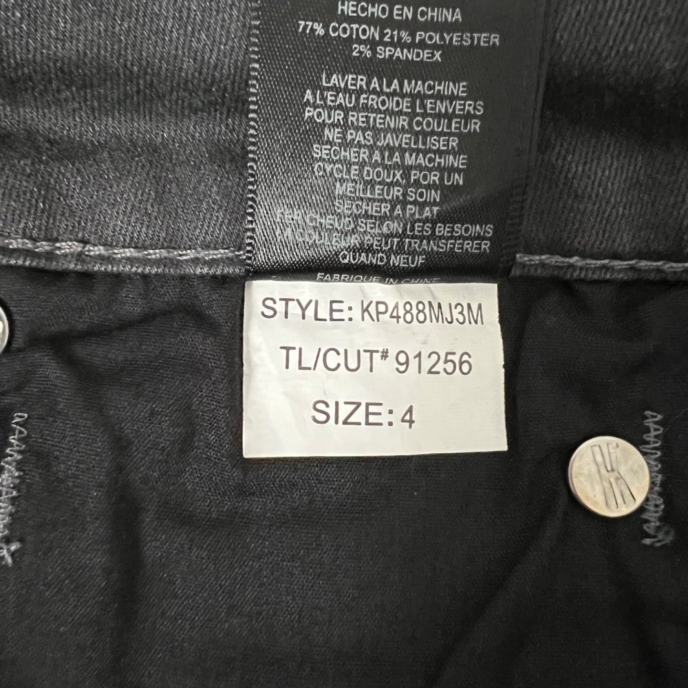 Kut from the Kloth Womens Sienna Skinny Jeans Gray Stretch Cotton Denim size 4 - Picture 11 of 11